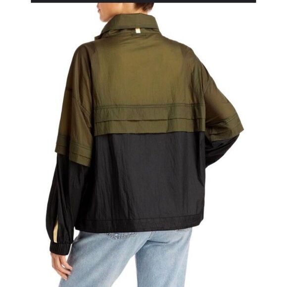 AQUA - 🎉HP🎉 L Sz S - Lightweight Colorblock Windbreaker. 100% Nylon & NWT! - Picture 3 of 13